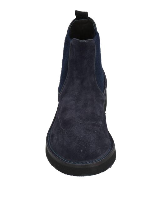 Calpierre Blue Ankle Boots for men