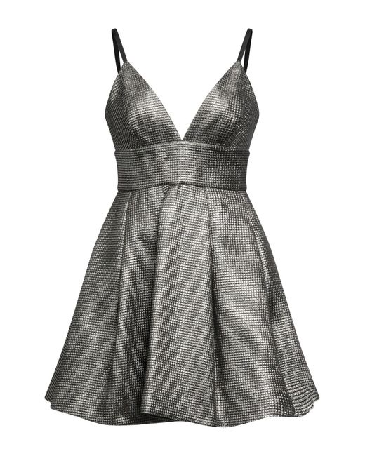 Pinko Gray Mini Dress