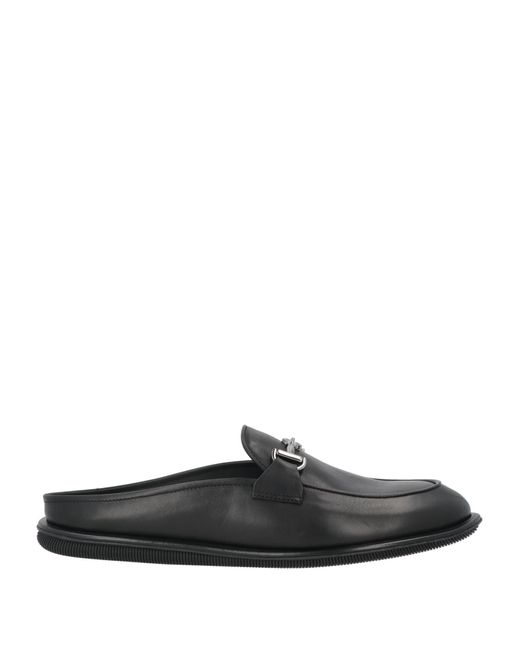 Giorgio Armani Black Mules & Clogs for men