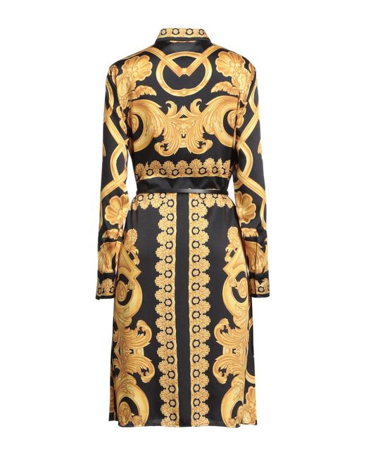 Vestito Midi di Versace in Metallic