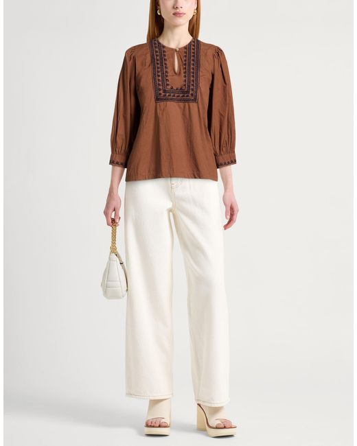 Leon & Harper Brown Top Organic Cotton