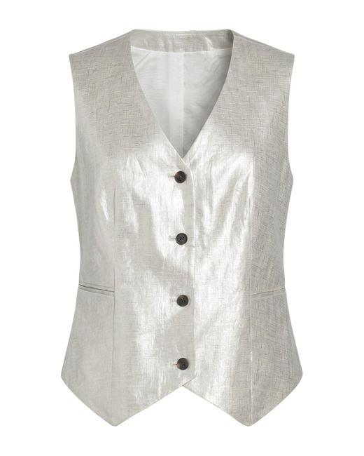 AllSaints White Waistcoat