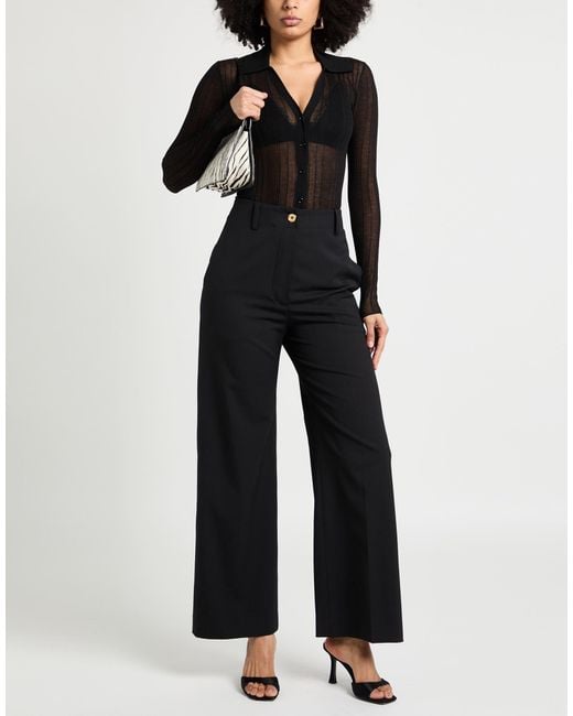 Patou Blue Pants Virgin Wool, Elastane