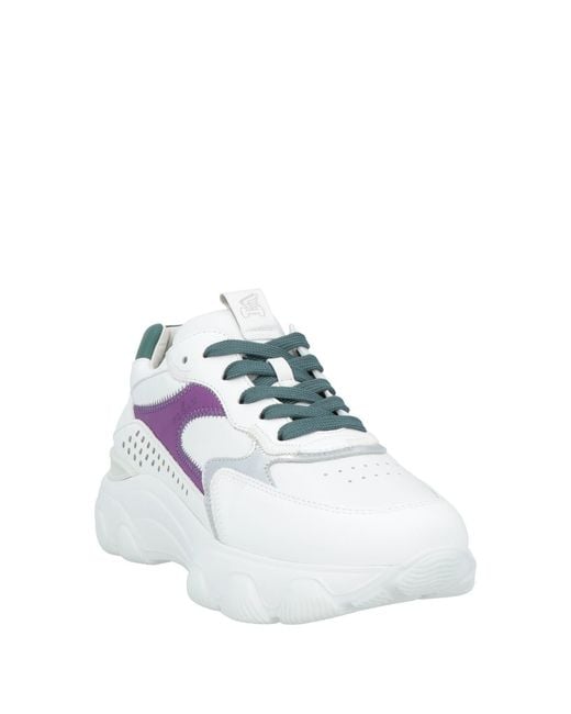 Hogan White Sneakers Leather