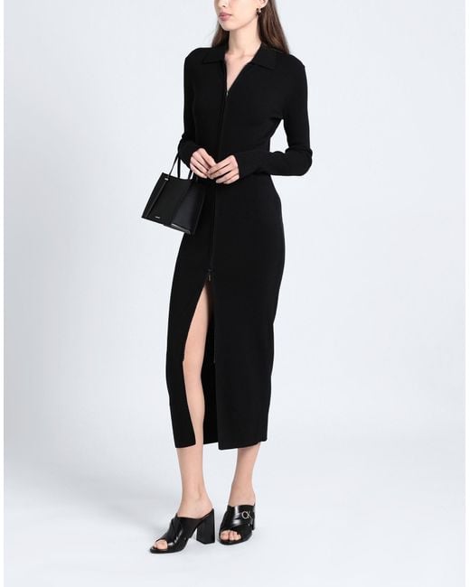 Robe longue Calvin Klein en coloris Black