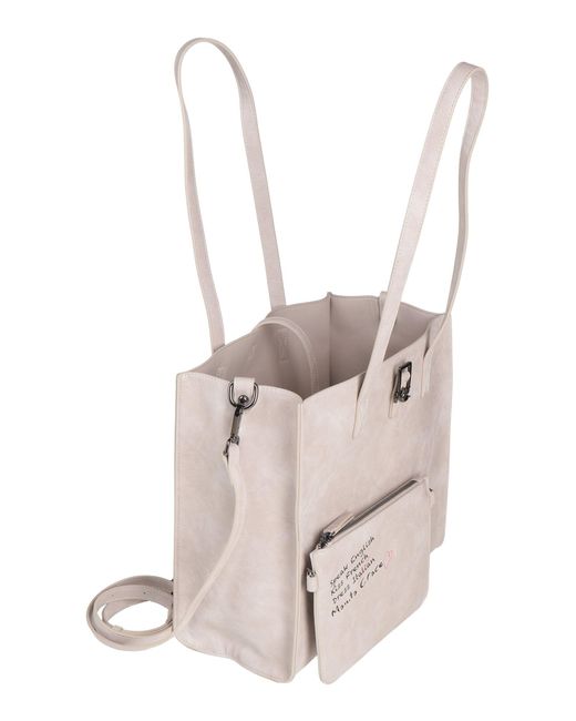 Manila Grace Natural Shoulder Bag