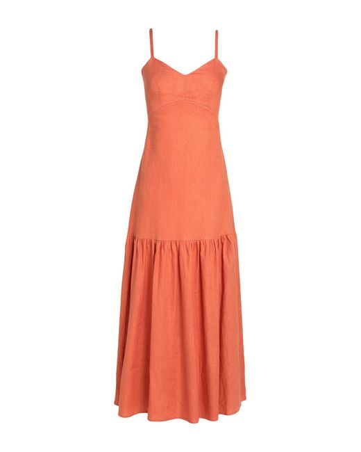 Vestido de playa Peony de color Orange