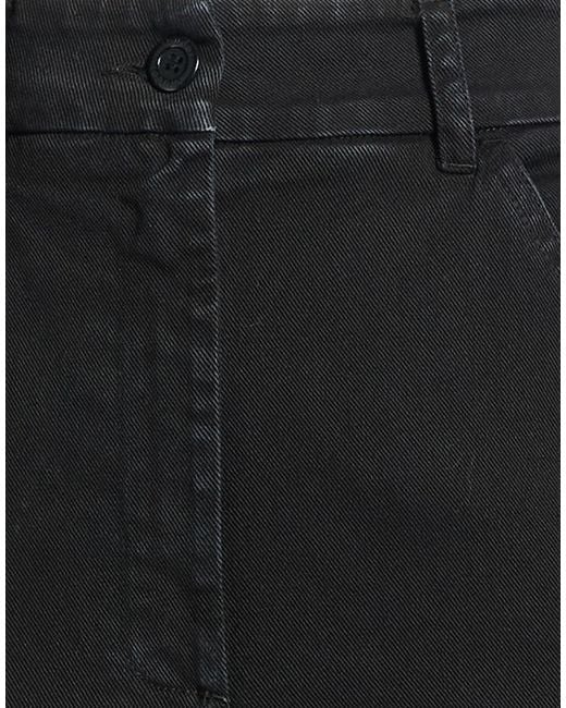 Nude Black Pants Cotton, Elastane