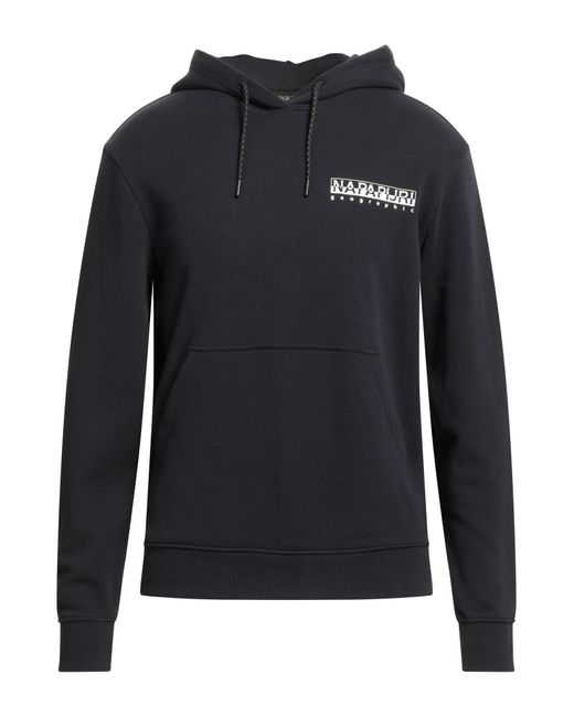 Napapijri Blue Sweatshirt Cotton for men