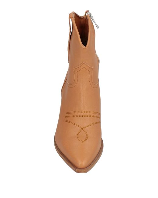 CURIOSITÉ Brown Ankle Boots