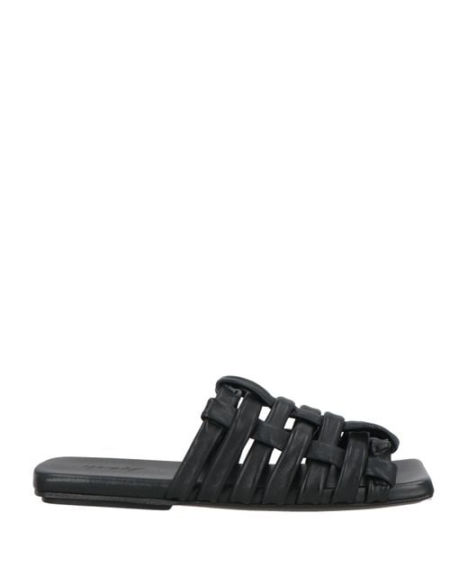 Marsèll Black Sandals Calfskin