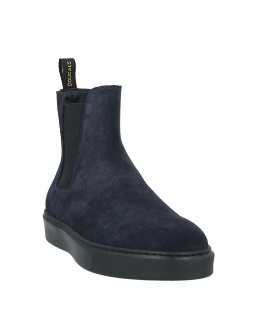 Doucal's Blue Ankle Boots for men
