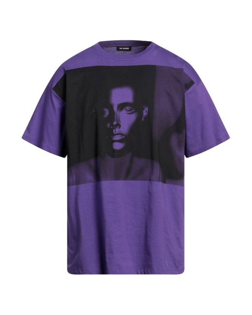 Raf Simons Purple T-shirt for men