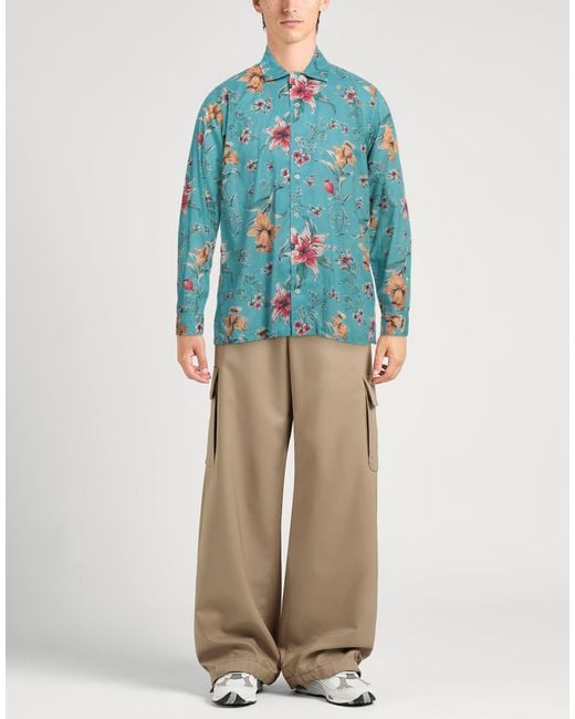 Brooksfield Blue Shirt Cotton for men