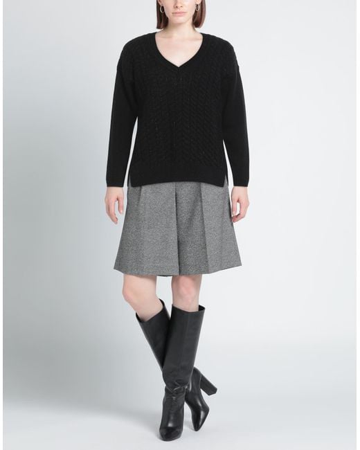 High Black Jumper