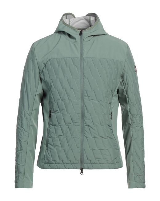 Colmar Green Puffer Polyester, Elastane for men