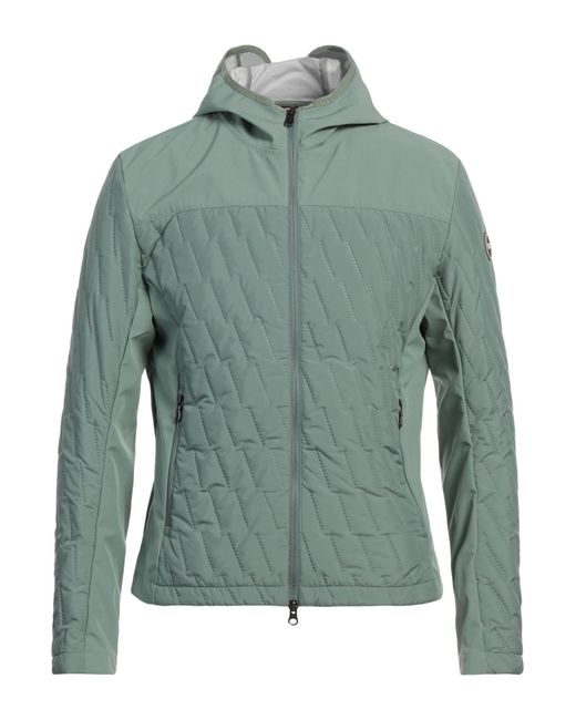 Colmar Green Puffer Polyester, Elastane for men