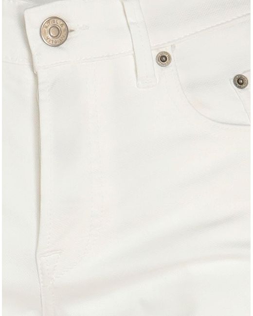 できる Siviglia White Denim Pants メンズ Active Store よってサイ