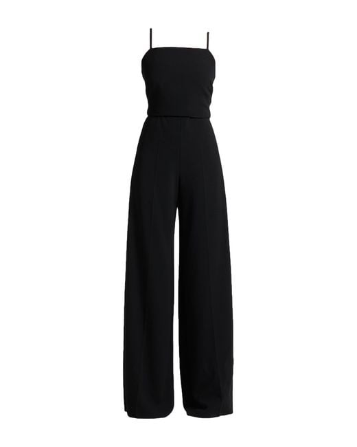 Max Mara Women's Black Jumpsuit Triacetate, Polyester