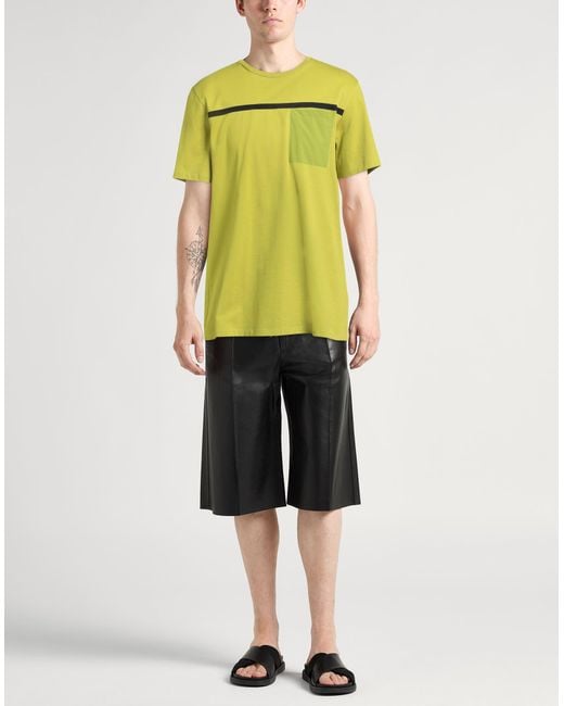 Herno Yellow T-Shirt for men