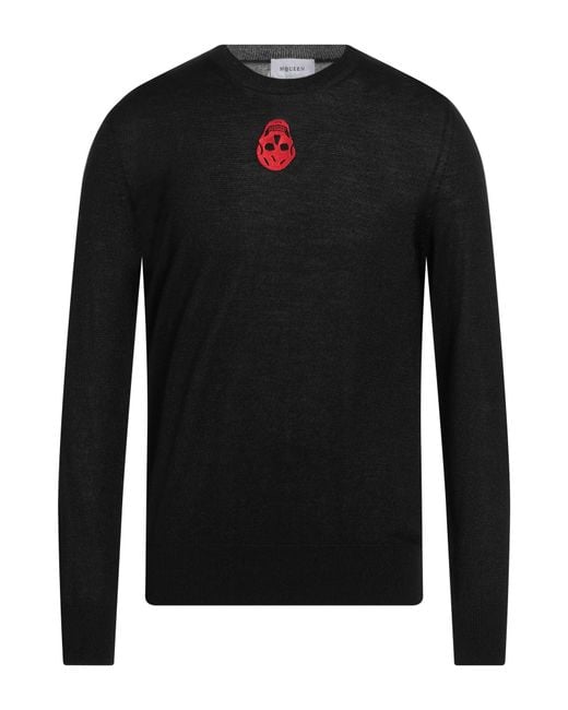 McQueen Black Sweater for men