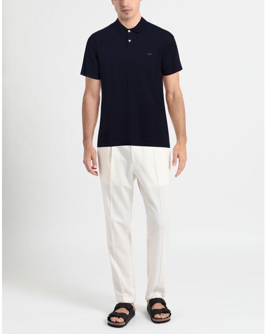 Aspesi Blue Polo Shirt for men