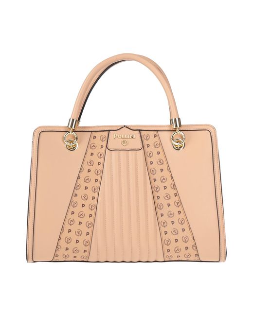 Borsa A Mano di Pollini in Natural