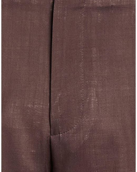 Montecore Brown Pants Wool for men