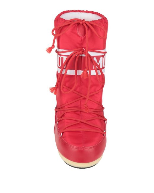 Moon Boot Red Boot