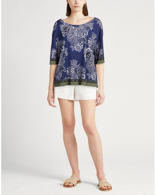 Etro Blue Top Viscose