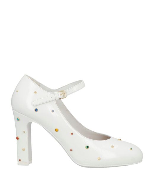 Laurence Dacade White Pumps