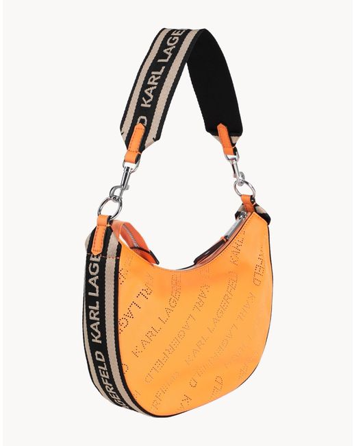 Karl Lagerfeld Orange Handbag