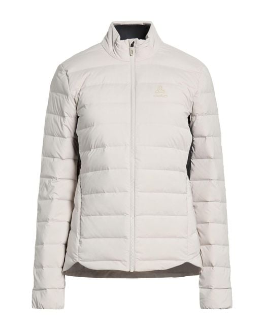 Odlo Gray Puffer Recycled Polyester, Elastane