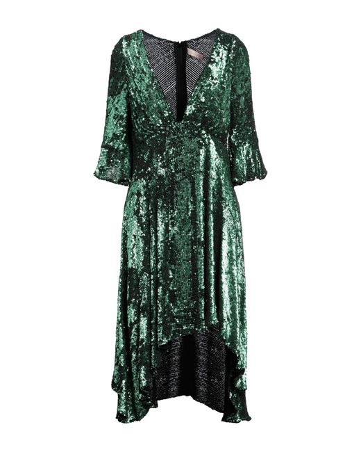 Maria Lucia Hohan Green Mini Dress Polyester