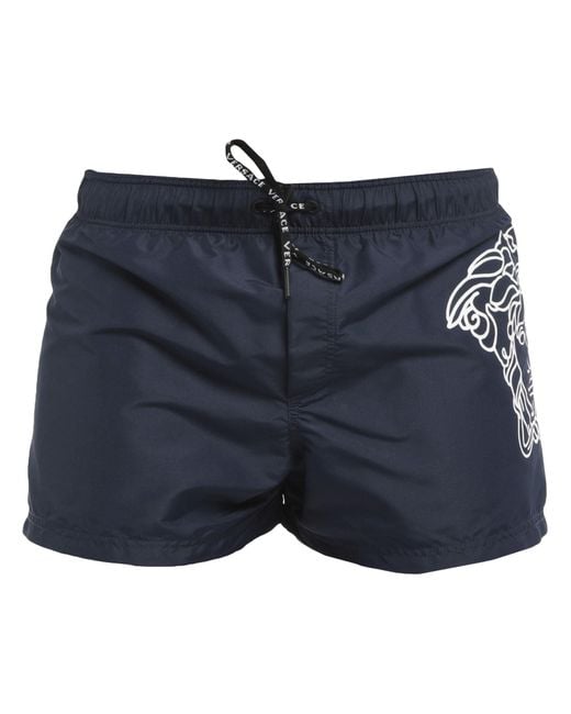 Versace Swim Trunks in Blue for Men Lyst