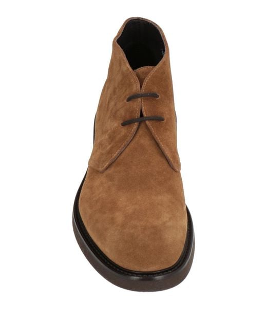 Doucal's Brown Ankle Boots for men