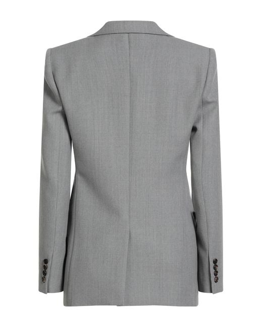 Chloé Gray Blazer Virgin Wool