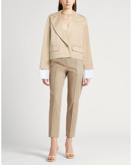 Emporio Armani Natural Blazer Cotton