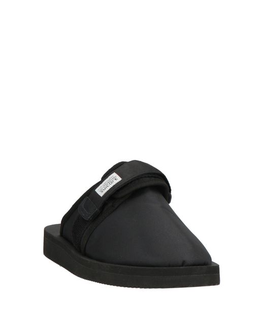 Suicoke Black Mules & Clogs