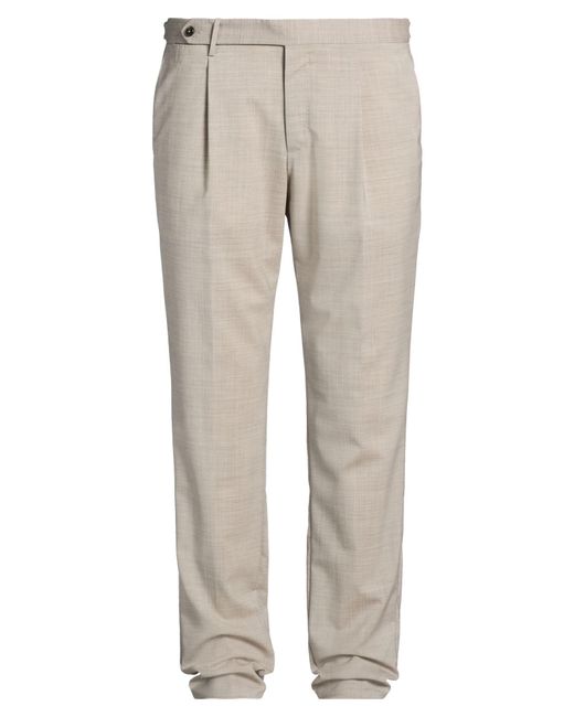 PT Torino Gray Pants Virgin Wool, Elastane for men