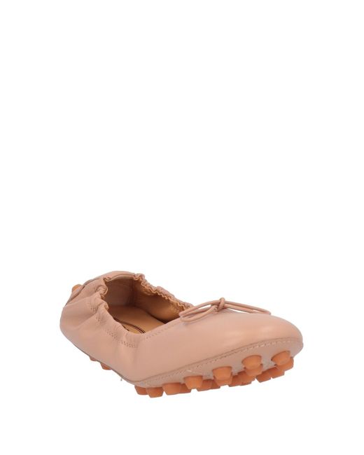 Tod's Pink Ballet Flats