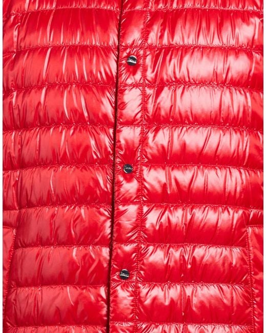 Herno Red Puffer Polyamide for men