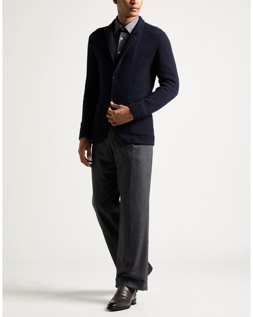 Lardini Blue Blazer Cashmere for men