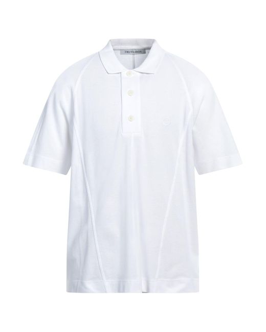 Trussardi Poloshirt in White für Herren