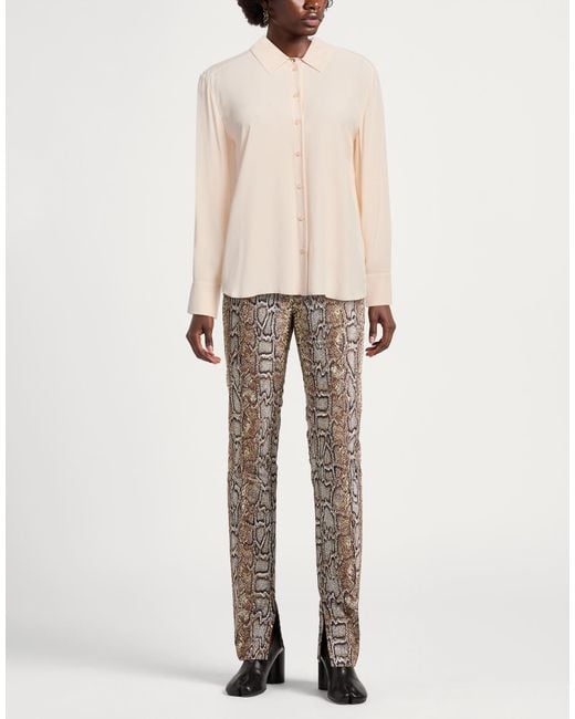 Patrizia Pepe White Ivory Shirt Viscose