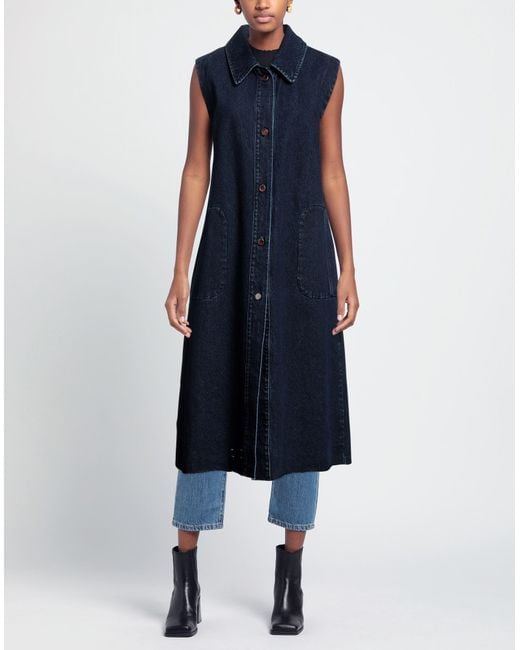 Alysi Blue Denim Outerwear
