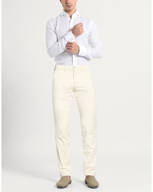 SELECTED White Pants for men