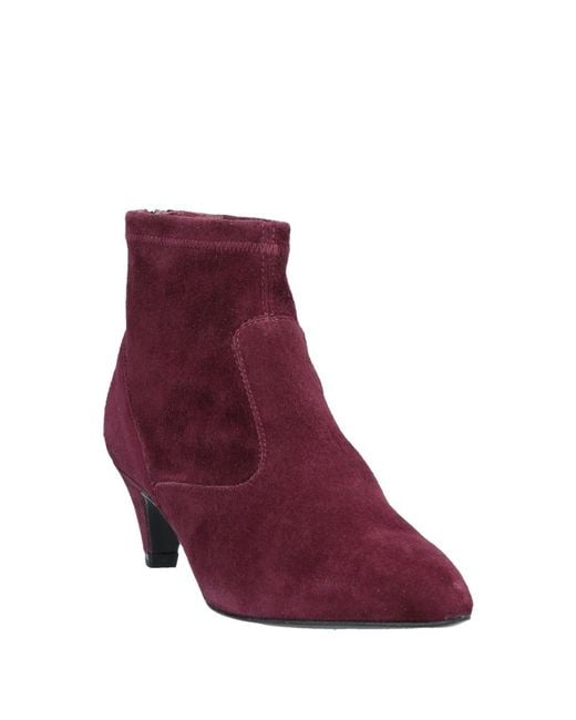 Carmens Red Ankle Boots