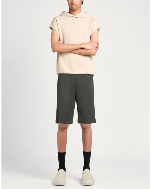 EA7 Gray Shorts & Bermuda Shorts for men