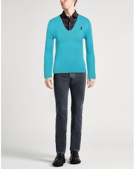 U..Polo Assn. Pullover U.S. POLO ASSN. pour homme en coloris Blue